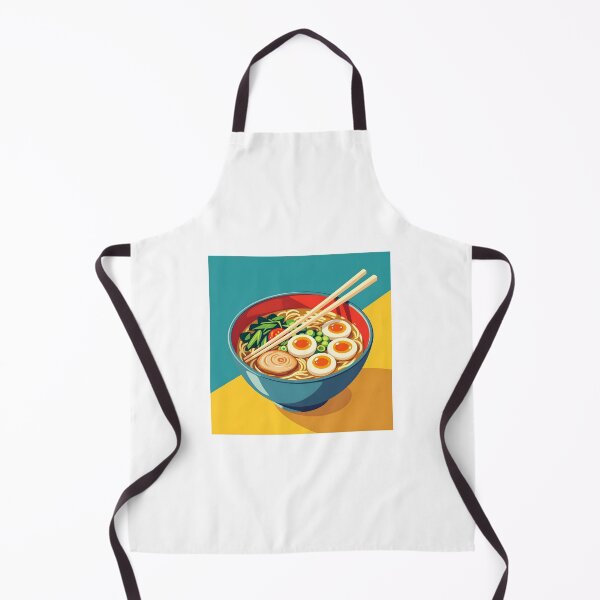Item preview, colorful bowl of ramen with chopsticks designed and sold by JuliVogel.