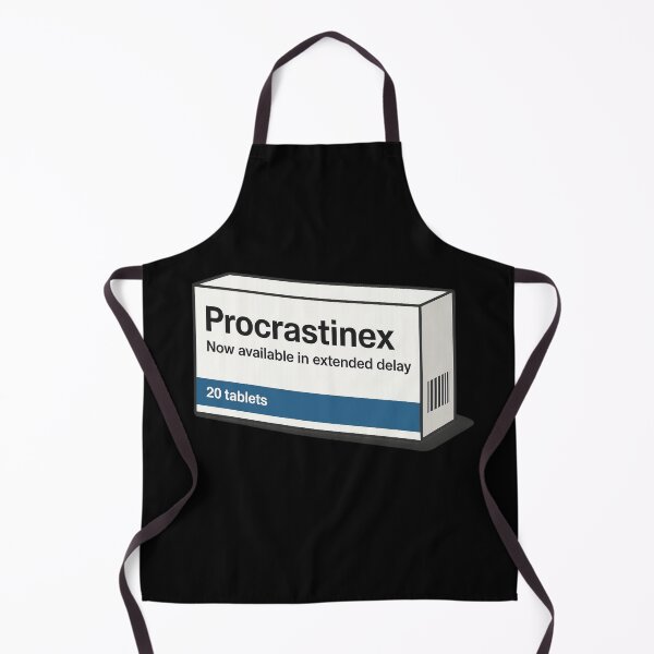 Item preview, Funny Procrastination Humor Procrastinex designed and sold by pharmafeels.
