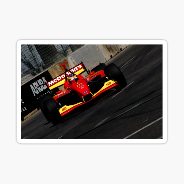 Open Wheel Racing on the Street Sticker
