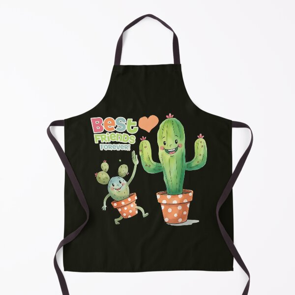 Item preview, Best Friends Forever Cute Cartoon Cactus Duo designed and sold by AwesomeBeyondLimits.