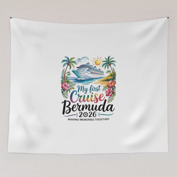 Item preview, My First Cruise Bermuda 2026 First Time Cruise Vacation designed and sold by ChristopStano.