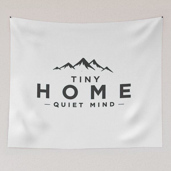 Item preview, Tiny Home Quiet Mind Minimalist Living designed and sold by rustyroofco.