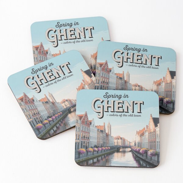 Item preview, Spring in Ghent – Colors of the Old Town designed and sold by Timeless Design.