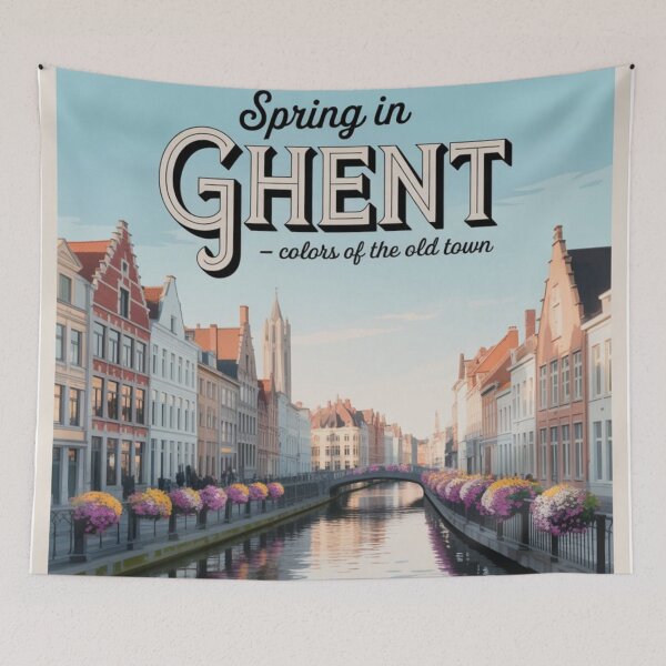 Item preview, Spring in Ghent – Colors of the Old Town designed and sold by Timeless Design.