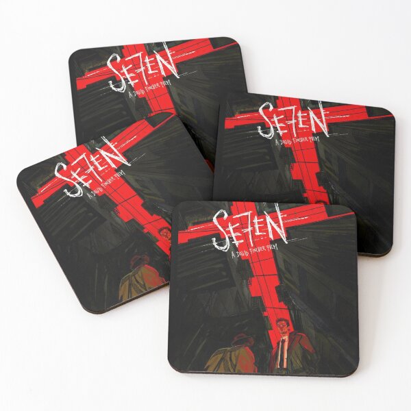 Item preview, Se7en Movie Poster – Illustration – David Fincher Classic Thriller designed and sold by martirush.