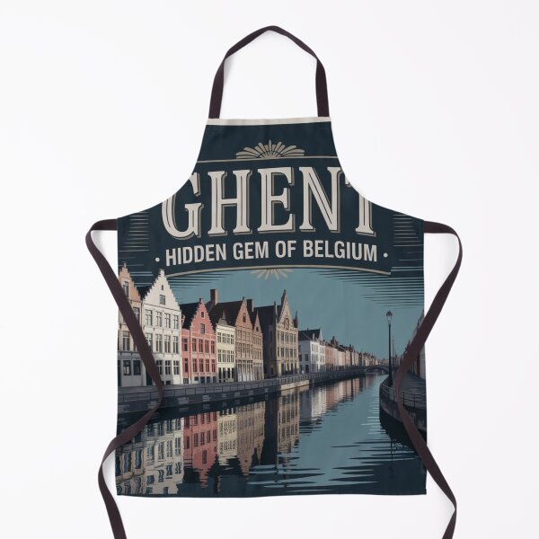Aperçu de l'œuvre Gand – Joyau caché de la Belgique créée et vendue par Timeless Design.
