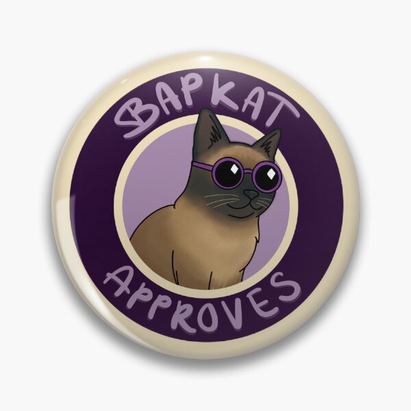 Item preview, Bapkat Approves - Bap Kat Fan Art designed and sold by studio-abstra.
