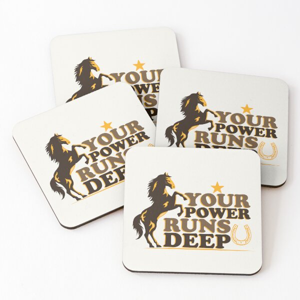 Item preview, Your Power Runs Deep – Strong Horse Artwork designed and sold by DaVinciFeather.