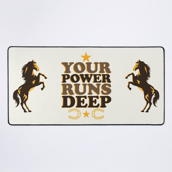 Item preview, Your Power Runs Deep – Strong Horse Artwork designed and sold by DaVinciFeather.