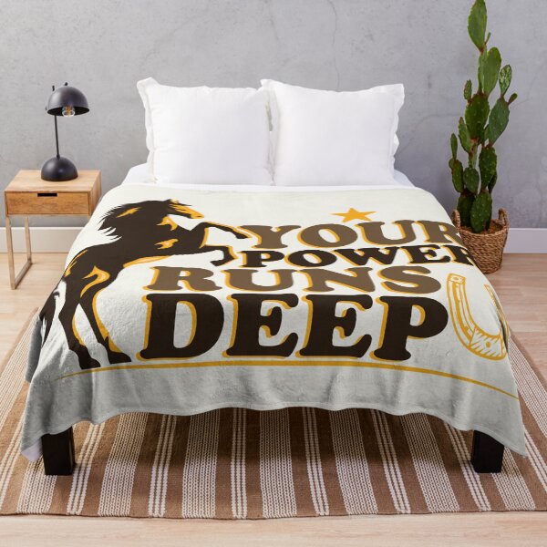Item preview, Your Power Runs Deep – Strong Horse Artwork designed and sold by DaVinciFeather.