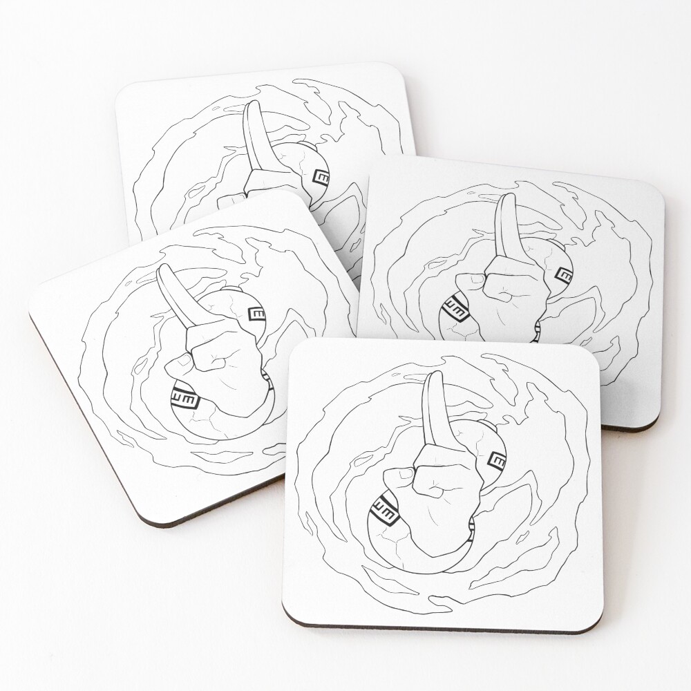 Item preview, Coasters (Set of 4) designed and sold by JessVampire.