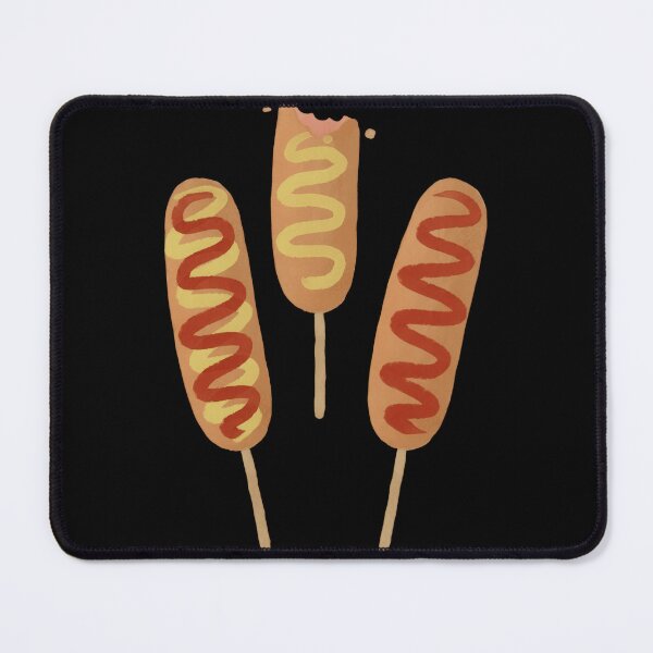 Item preview, Corn Dog Trio with Ketchup and Mustard designed and sold by debyllust.