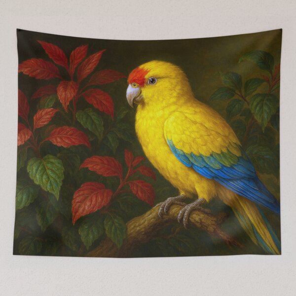 Item preview, Majestic parrot in the foliage designed and sold by Sigtrix.