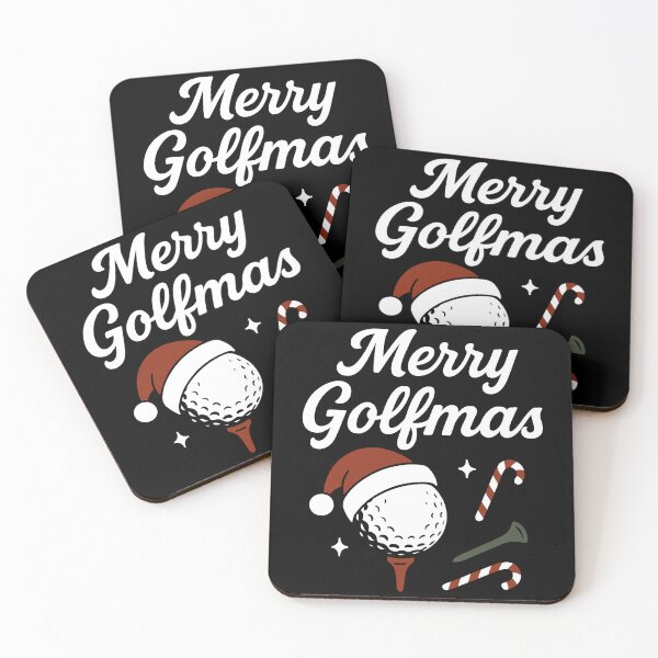 Item preview, Merry Golfmas Golf Ball Santa Claus Xmas designed and sold by LuminOrb.