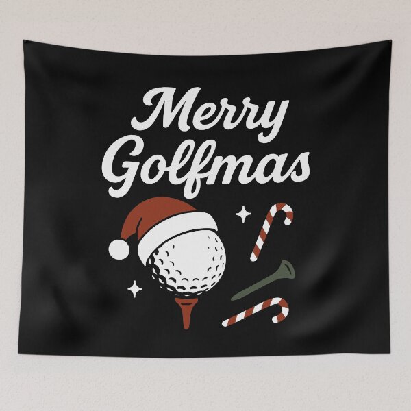Item preview, Merry Golfmas Golf Ball Santa Claus Xmas designed and sold by LuminOrb.