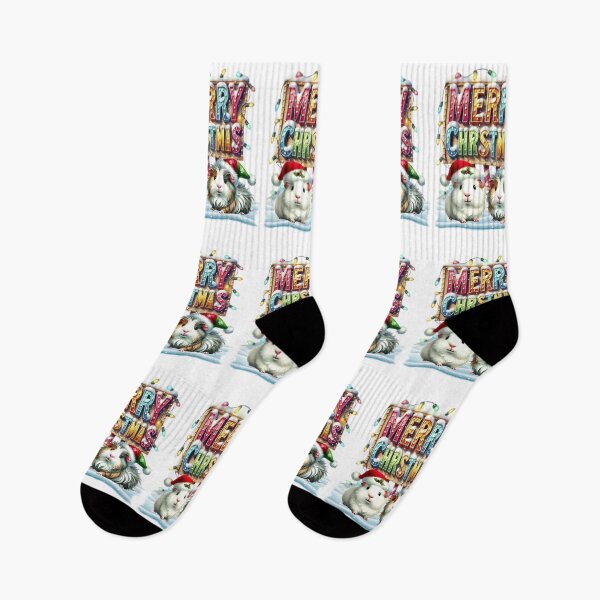 Item preview, Guinea pigs wishing all a merry christmas designed and sold by LoneAngel.