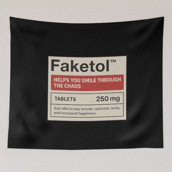 Item preview, Faketol Introvert Humor designed and sold by pharmafeels.