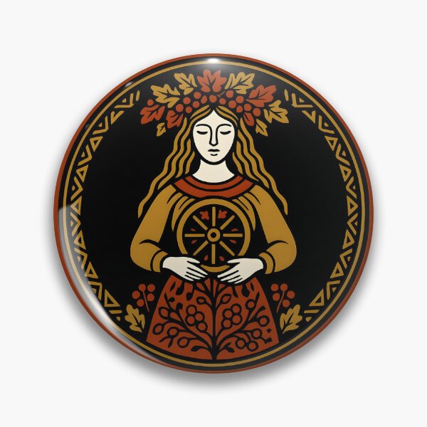 Item preview, Threads of Fate - Slavic Deity Mokosh - Folk Series designed and sold by Mission Ready.
