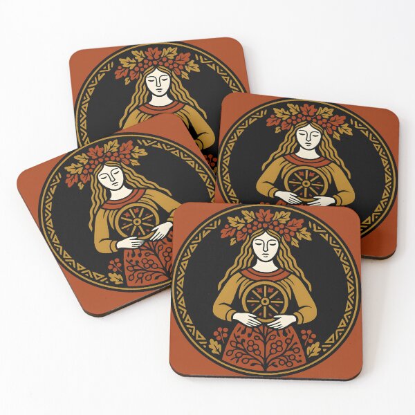 Item preview, Threads of Fate - Slavic Deity Mokosh - Folk Series designed and sold by Mission Ready.