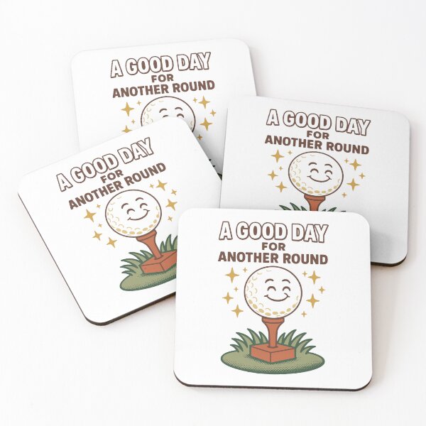 Item preview, A Good Day For Another Round Golf Fun designed and sold by LuminOrb.