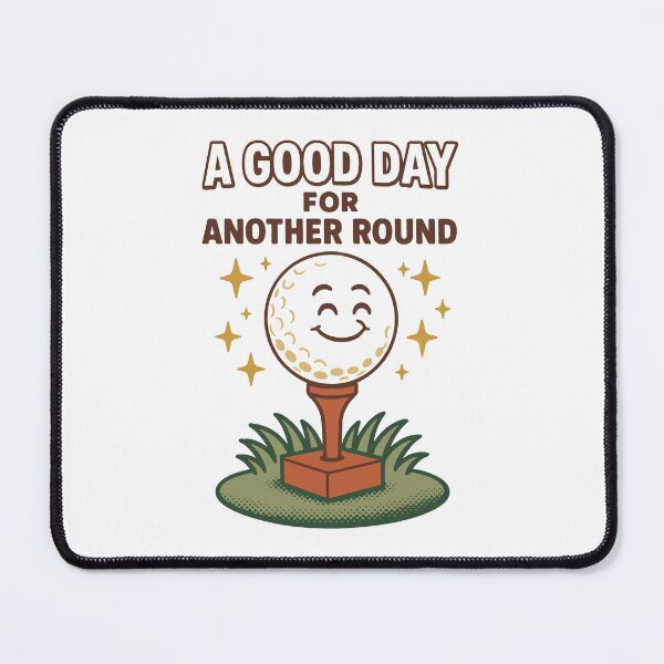 Item preview, A Good Day For Another Round Golf Fun designed and sold by LuminOrb.