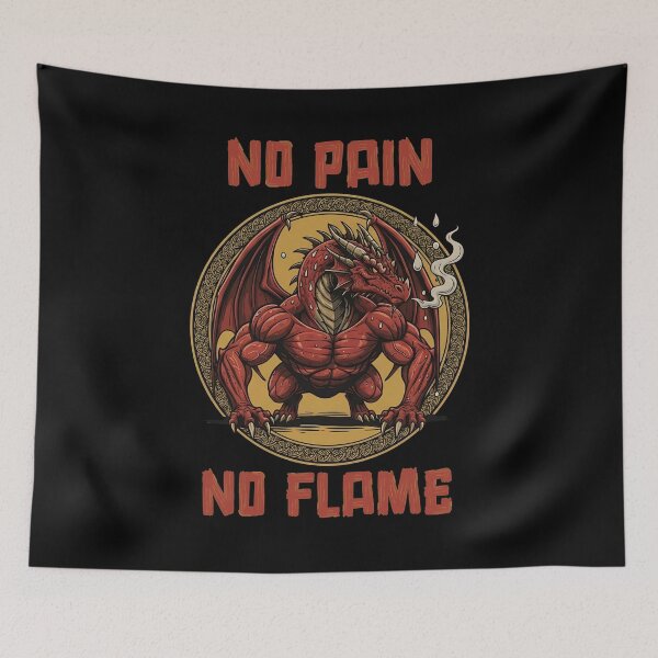Item preview, No Pain No Flame designed and sold by SidTastic .
