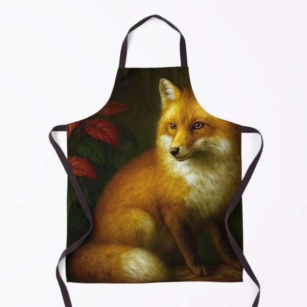 Item preview, Watchful fox in the leaves designed and sold by Sigtrix.