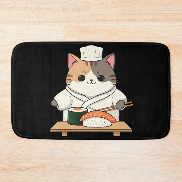 Item preview, Sushi Chef Cat designed and sold by Uglyandcute.