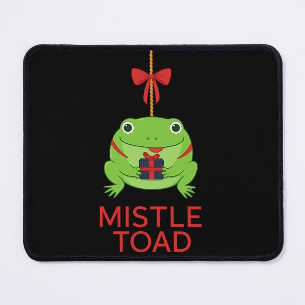 Item preview, Funny Mistletoad Christmas Pun Cute Frog Toad Gift designed and sold by haitrieuic96.