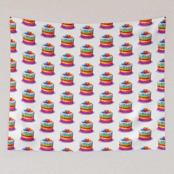 Item preview, Rainbow Layer Cake designed and sold by New-School-Wave.