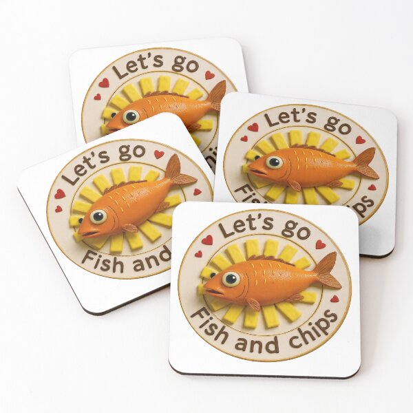 Item preview, Let's go Fish and Chips designed and sold by masterchef-fr.