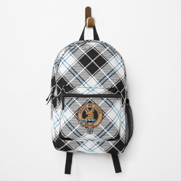 Item preview, Clan Forbes Crest over Dress Tartan designed and sold by sifis.
