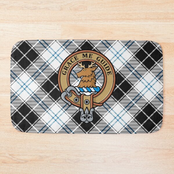 Item preview, Clan Forbes Crest over Dress Tartan designed and sold by sifis.