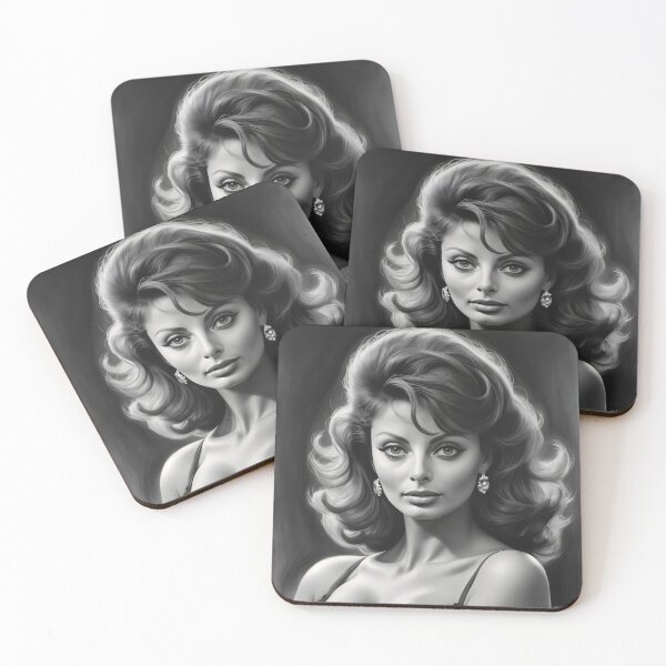 Item preview, Sophia Loren designed and sold by WorldofCharcoal.