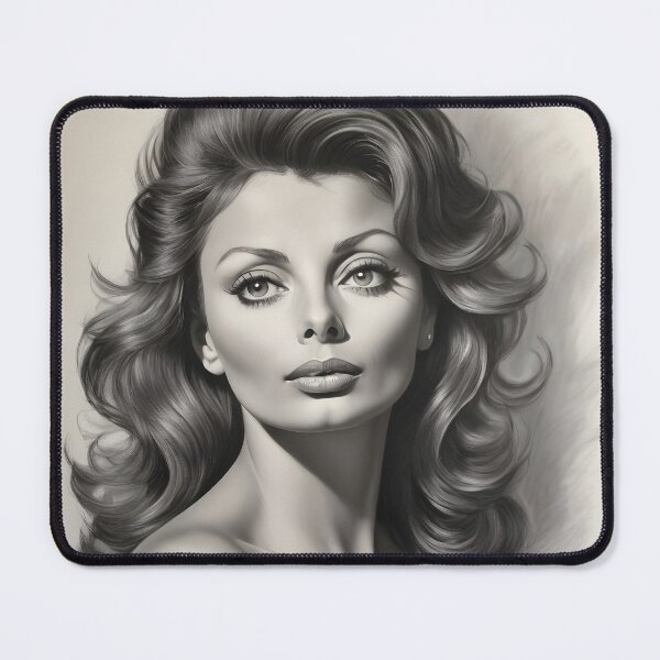 Item preview, Sophia Loren designed and sold by WorldofCharcoal.