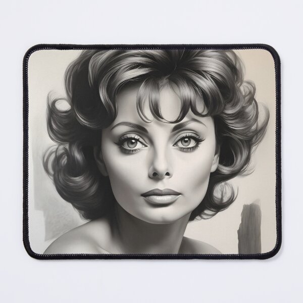 Item preview, Sophia Loren designed and sold by WorldofCharcoal.