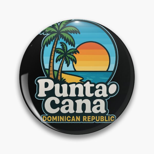 Item preview, Punta Cana Dominican Republic Retro Travel designed and sold by TomFrontierArt.