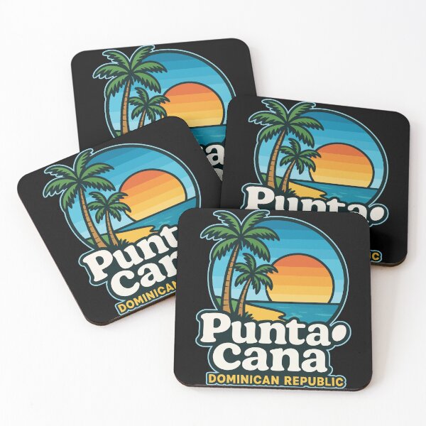 Item preview, Punta Cana Dominican Republic Retro Travel designed and sold by TomFrontierArt.