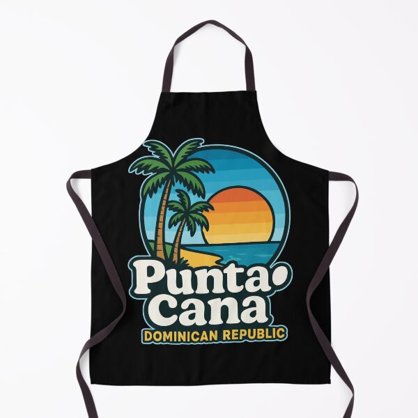 Item preview, Punta Cana Dominican Republic Retro Travel designed and sold by TomFrontierArt.
