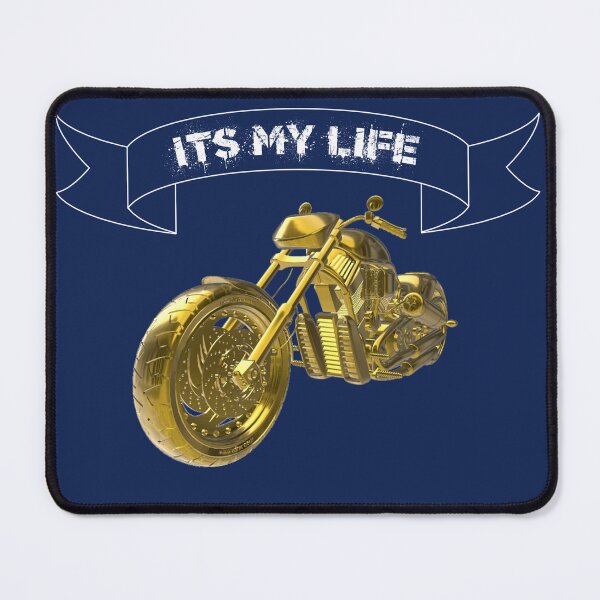 Item preview, “It’s My Life” – Golden Bike 3D designed and sold by HA-Design-Kunst.