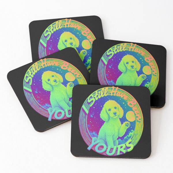 Item preview, A fluffy goldendoodle waving for you designed and sold by e-camelleone.