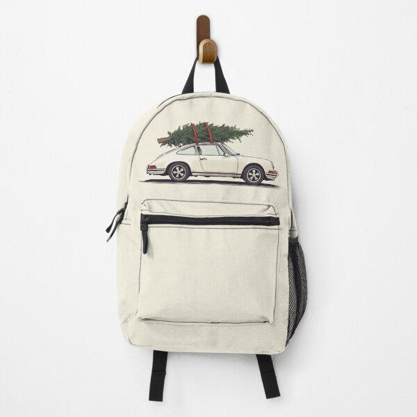 Item preview, Vintage Porsche 911 964 Christmas Tree illustration designed and sold by blackdogshop.