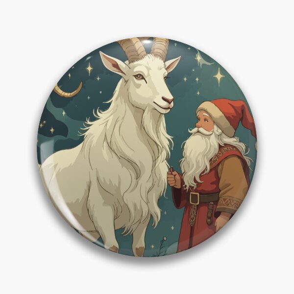 Item preview, Yule Goat And Jultomten Scandinavian Mythology designed and sold by taiche.