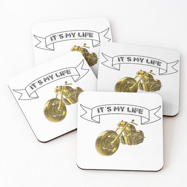 Item preview, “It’s My Life”: Golden Bike 3D, black designed and sold by HA-Design-Kunst.