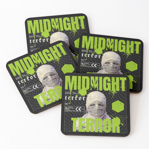 Item preview, Midnight Terror – Futuristic Skull Horror Design designed and sold by pixorygraphix.