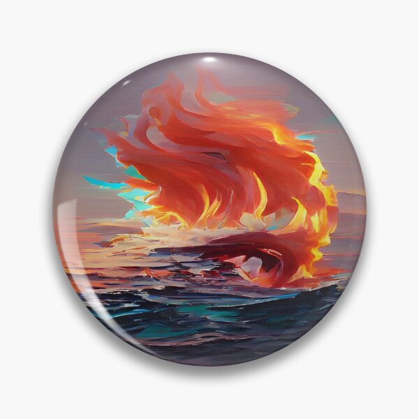 Item preview, Flame Over the Ocean designed and sold by mrtss.
