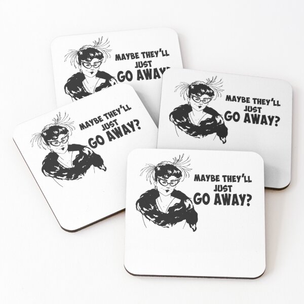 Item preview, Maybe They'll Just Go Away? - Clue Movies designed and sold by unactracunes.