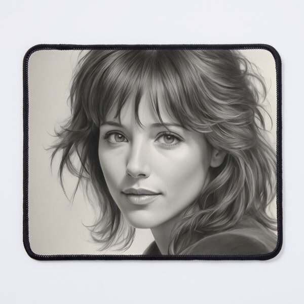 Aperçu de l'œuvre Sophie Marceau créée et vendue par WorldofCharcoal.