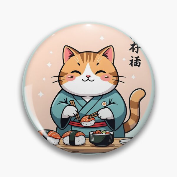 Item preview, Sushi Chef Cat designed and sold by Uglyandcute.