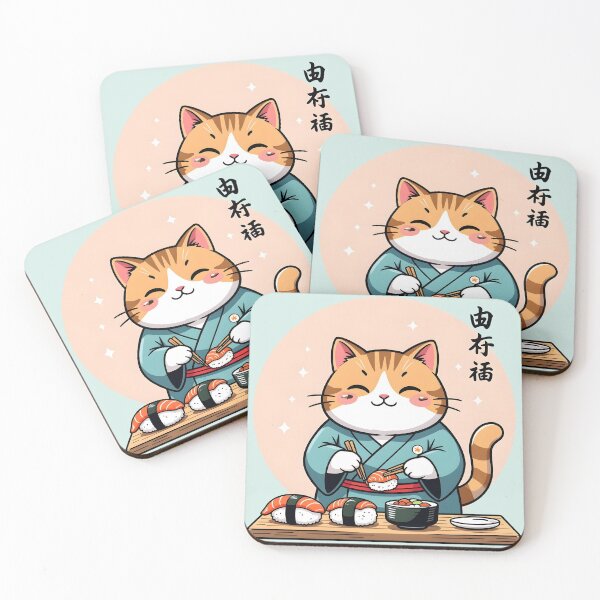 Item preview, Sushi Chef Cat designed and sold by Uglyandcute.